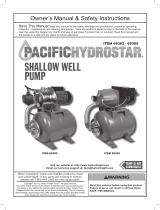 Harbor Freight Tools 1 HP Shallow Well Pump with Stainless Steel Housing 920 GPH User manual