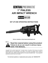 Harbor Freight Tools 1 in. Industrial Pinless Air Impact Wrench Owner's manual