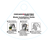 Chicago Electric 10 in. Compound Miter Saw with Laser Guide System Quick start guide