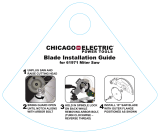 Chicago Electric 10 in. Sliding Compound Miter Saw Quick start guide