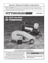 Pittsburgh Automotive Item 69285 Owner's manual