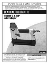 Central Pneumatic Item 68019 Owner's manual