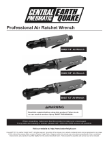 Harbor Freight Tools 3/8 in. Professional Impact Air Ratchet Wrench User manual
