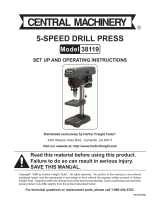 Harbor Freight Tools 38119 User manual