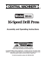 Harbor Freight Tools 38144 User manual