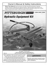 Pittsburgh Automotive Item 44899 Owner's manual