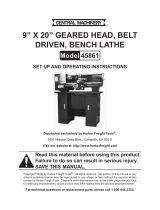 Harbor Freight Tools 45861 User manual