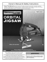 Harbor Freight Tools 5 Amp Heavy Duty Tool_Free Variable Speed Orbital Jig Saw Owner's manual