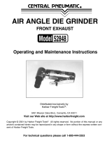 Harbor Freight Tools 52848 User manual