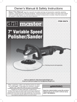 Harbor Freight Tools 7 in. 10 Amp Variable Speed Polisher User manual