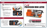 Harbor Freight Tools 7 in. x 10 in. Precision Benchtop Mini Lathe Owner's manual