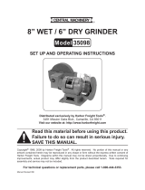 Central Machinery Wet/6 User manual