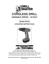 Drill Master 90120 User manual