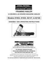 Harbor Freight Tools 92185 User manual