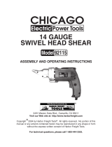 Chicago Electric 92115 User manual