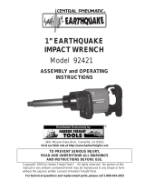 Harbor Freight Tools Earthquake 92421 User manual