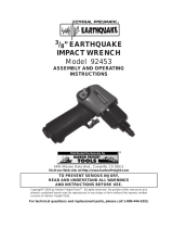 Central Pneumatic Earthquake 92453 User manual