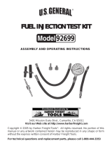 Harbor Freight Tools 92699 User manual