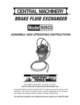 Harbor Freight Tools 92923 User manual