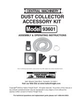 Harbor Freight Tools Dust Collector Accessory Kit User manual