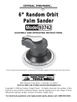 Harbor Freight Tools 93742 User manual