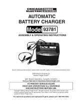 Chicago Electric 93781 User manual
