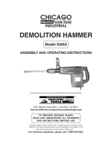 Chicago Electric DEMOLITION HAMMER 93853 User manual