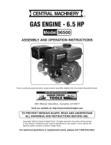 Central Machinery 96500 User manual