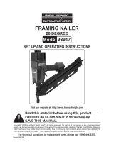 Harbor Freight Tools 98917 User manual