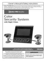 Bunker Hill Security Color Security System with Night Vision Owner's manual