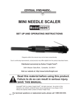 Harbor Freight Tools Compact Air Needle Scaler Owner's manual