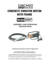 Harbor Freight Tools Concrete Vibrator Model Owner's manual