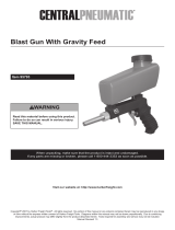 Harbor Freight Tools Gravity Feed Blaster Gun with 20 oz. Hopper Owner's manual