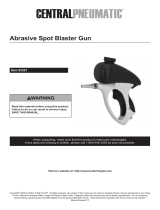 Central Pneumatic Gravity Feed Blaster Gun with 9 oz. Hopper Owner's manual