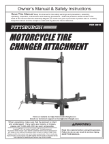 Harbor Freight Tools Motorcycle Tire Changer Attachment Owner's manual