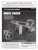 PittsburghMotorcycle Wheel Chock