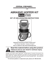 Harbor Freight Tools Portable Abrasive Blaster Kit Owner's manual