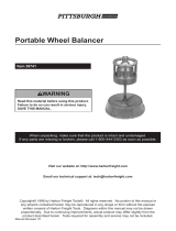 Harbor Freight Tools Portable Wheel Balancer Owner's manual