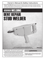 Harbor Freight Tools Stud Welder Dent Repair Kit User manual