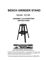 Harbor Freight Tools Universal Bench Grinder Stand User manual