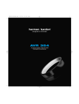 Harman Kardon AVR 354 User manual