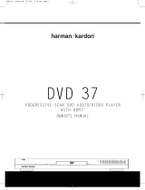 Harman Kardon DVD 37 User manual