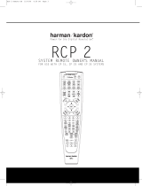 Harman Kardon RCP 2 User manual