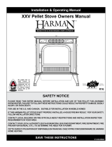 Harman Stove Company XXV User manual
