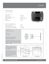 Hasselblad HC 2.2/100 User manual