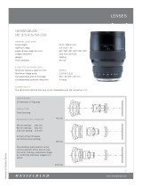 Hasselblad HC 3.5-4.5/50-110 User manual