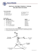 Havis-Shields 2002-2008 Ford Explorer C-TCB-26 User manual