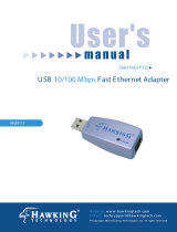Hawking Technology USB 10/100 Mbps User manual