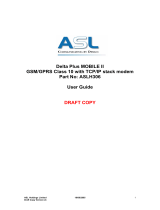 Hayes Microcomputer Products Delta Plus MOBILE II ASLH306 User manual