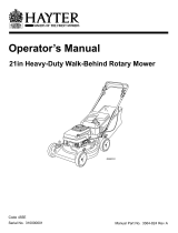 Hayter 455E User manual